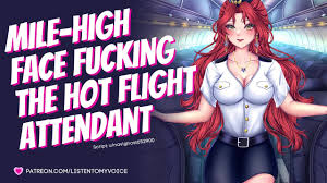 Facefucking the Slutty Flight Attendant [ASMR] [Audio] [Deepthroat]  [Submissive Slut] [Sloppy BJ]