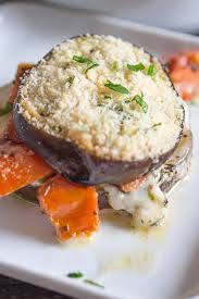 Eggplant Mozzarella Sandwich An Easy Healthy Baked Grilled Eggplant Recipe Idea Grilled Eggplant Stuf Mozzarella Sandwich Baked Eggplant Appetizer Sandwiches