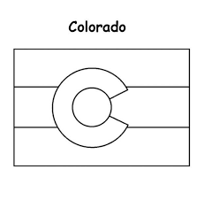The colorado flag was formally adopted on june 5, 1911. Oklahoma State Flag Coloring Page Free Image Download