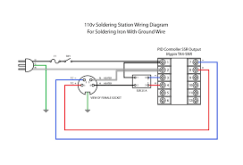 Lets keep in mind, most extension cords are less than #14 wire. 110v Temperature Controlled Soldering Station Build No 2 Pcb Smoke