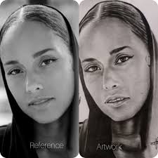 Who is the artist of this abstract art style?