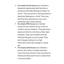 Empty Houses Astrology Learn Astrology Astrology Pisces
