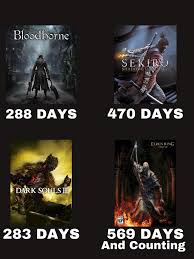After a long time in the darkness, fromsoftware's elden ring has finally been brought. Number Of Days Between Announcement And Release Vs The Number Of Days With No Elden Ring News Eldenring