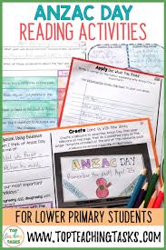 Anzac Day Reading Comprehension Activities Year 3 And 4 Top Teaching Tasks Reading Comprehension Reading Comprehension Activities Reading Comprehension Strategies