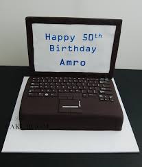 Wedding cake topper ~beer cans computer laptop video game. Laptop Theme Cake Novocom Top