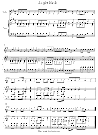 Violin Jingle Bells Sheet Music 8notes Com