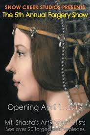 The Forgery Show is an annual art exhibit featuring famous forgeries