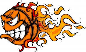 Flaming Basketball Face Cartoon Basketball Drawings Cartoon Drawings Art Background