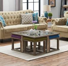 Overall, this round coffee table with stools is perfect for small space, dorm, apartment or anywhere in your home. Pin On Coffee Table