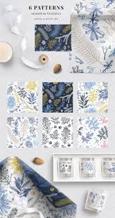 Winter Garden Evergreen Plants Set By Yevheniia On Creativemarket In 2020 Graphic Design Branding Lovely Poster Amazing Art