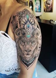 Mandala is the sanskrit word for circle. Lion Mandala Abby Tattoo Abyss Tattoo Abyss Montreal