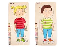 Zur welt kam dabei ein kleiner junge. Beleduc Korper Puzzle Junge Und Madchen Spielheld