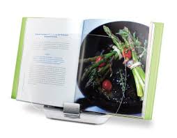 Prepara Chefs Center Cookbook Holder A Adjustable 360a Rotatable Base A Folds Flat For Easy Storage Cookbook Holder Recipe Book Holders Cook Book Stand