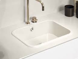 You can prepare this combo by dumping half a cup of white vinegar with half a cup of baking soda into the drain. Kitchen Sinks Cosentino