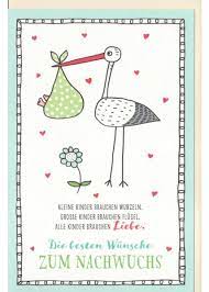Die schönsten glückwünsche zur geburt für jungen & mädchen alles gute zur geburt eures sohnes. Gluckwunschkarte Zur Geburt Eines Babys Schreiben Grusskartenladen De