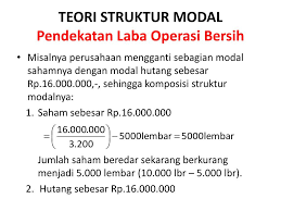 Ppt Struktur Modal Powerpoint Presentation Free Download Id 3244596