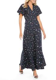 Maxi Dresses Floral Long Sleeve Off The Shoulder More Belk Dresses Floral Maxi Dress Clothes For Women