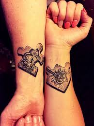 The meaning behind the matching tattoos can only be revealed when but romantic couples are not the only ones that can have matching tattoos because even bffs could also have them. 31 Cute Tattoo Ideas For Couples To Bond Together Stylendesigns