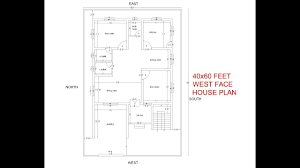 There are 6 bedrooms and 2 attached bathrooms. 40x60 Feet West Facing House Plan 2bhk West Face House Plan With Puja Room And Parking Youtube