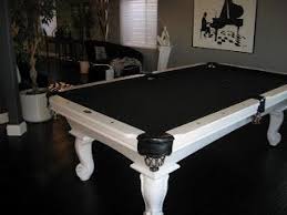 Pool Table Like The White Pool Table White Pool Table Pool Table Felt