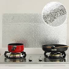 Get trade quality splashbacks priced low. Self Adhesive Aluminium Foil Sticker For Kitchen Cabinet Wallpaper Oil Proof Waterproof Wall Protector With Heat Resistant Stove Cabinet Stickers Kitchen Backsplash Wall Tile Sticker Aluminium Sheet Wallpaper Buy Online At Best