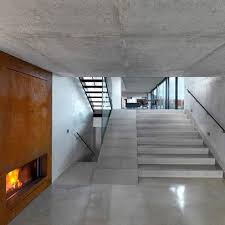 Concrete Stair And Ramp Interior Design Stairs Architecture Interior Stairs Castle House