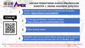 Semakan markah 10% kokurikulum sudah di tutup. Makluman Terkini