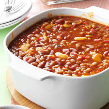 Slow Cooker Calico Beans Recipe How To Make It Taste Of Home