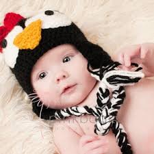 Penguin Earflap Hat Pattern