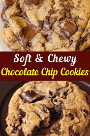 Soft And Chewy Chocolate Chip Cookies Recipe Chewy Chocolate Chip Cookie Recipes Chewy Chewy Chocolate Chip Cookies