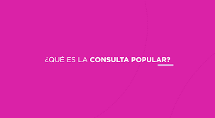 Ⓘ esta oración no es una traducción de la original. Ya Sabes Que Es Una Consulta Popular Central Electoral