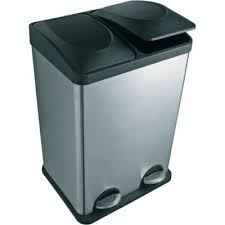 poubelle tri selectif a pedale 2 bacs 20l form duo castorama poubelle tri selectif poubelle tri tri selectif