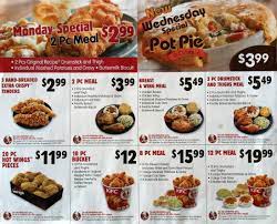 Kfc Print Insert Side 2 Original Recipe Recipes Food