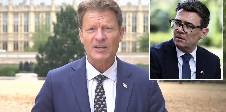 Richard Tice blasts Andy Burnham as he unveils plan to evict foreign  nationals from social housing - 'His role is to prioritise Britons!'