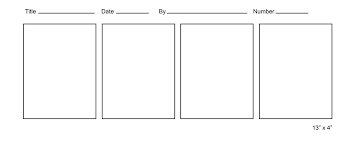 Free Comic Strip Template For Kids Comic Strip Template Comic Book Template Comic Strips
