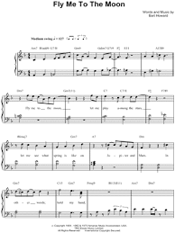 Frank sinatra fly me to the moon (in other words) sheet music notes, chords for guitar tab. Download Digital Sheet Music Of To The Moon For Piano Vocal And Guitar