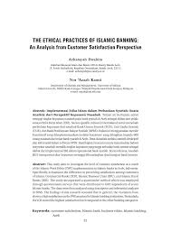 It has been officially launched to the public in january, 2013 aiming at serving a qualified and experienced team of islamic bankers have been hired to look after the rakislamic customers' needs while maintaining the award winning customer. Pdf The Ethical Practices Of Islamic Banking An Analysis From Customer Satisfaction Perspective