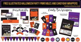 Free shipping on orders over $25 shipped by amazon. Free Halloween Party Printables And Candy Bar Wrappers The Quiet Grove