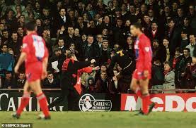 25, 1995, with one ugly kick off the field, eric cantona managed to overshadow any of his most beautiful kicks on it. Sports Agenda Secret Manchester United Fan Saved Eric Cantona From Life Ban For Kung Fu Kick Fr24 News English