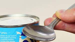 How to open a can without a can opener with scissors. How To Open A Can Without A Can Opener Purewow