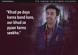 Yeh jawaani hai deewani was an aspirational movie which set us friendship goals, taught us about love and life. 14 Yeh Jawaani Hai Deewani Dialogues That Prove It S Our Generation S Favourite Coming Of Age Film Bollywood Quotes Yjhd Quotes Bollywood Love Quotes