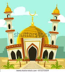 Poster religion islam golden church islamic festival poster 5817. Gambar Masjid Kartun Gambar Islami