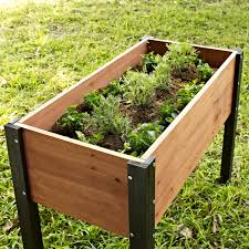 Coral Coast Wood Elevated Garden Bed 40l X 20d X 29h In Raised Bed Amp Container Gardening At Hayn Raised Garden Elevated Gardening Elevated Garden Beds