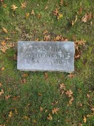 Elizabeth Susan “Lizzie” Stitzer Postlethwaite (1868-1930)