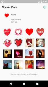 This application contains lots of new and latest sticker collection to share and save pack in your personal whatsapp. Wa Sticker Love For Android Apk Download