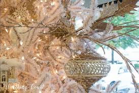 White and gold christmas tree decorations. How To Professionally Decorate A Christmas Tree Designer S Step By Step Directions Worthing Court