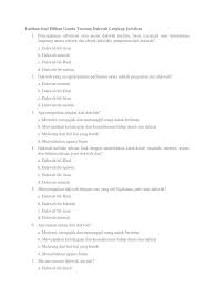 Berikut informasi sepenuhnya tentang contoh soal pilihan ganda analytical exposition text dan jawabannya. Latihan Soal Pilihan Ganda Tentang Dakwah Lengkap Jawaban Pdf