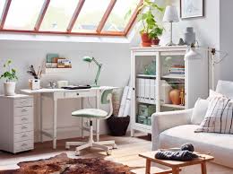 Arbeitszimmer Ideen Inspirationen Ikea Home White Desks
