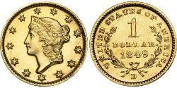 Döviz kurları anlık olarak takip edebileceğiniz adres altingrafik.com/doviz. Moneda 1 Dolar Estados Unidos De America 1776 Oro 1849 1854 Precio Km 73