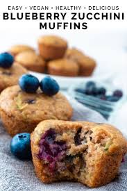 Vegan Blueberry Zucchini Muffins Our Wandering Kitchen Recipe Blueberry Zucchini Muffins Zucchini Muffins Vegan Blueberry